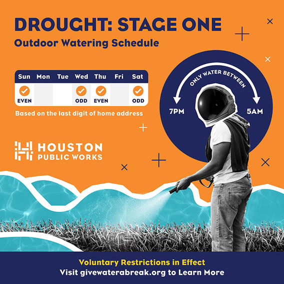 Current Watering Restrictions City of Houston Houston Public Works